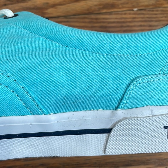 Tommy Hilfiger Casual Lace up Pallet Sneakers Light Blue Men's 13M - Picture 11 of 12